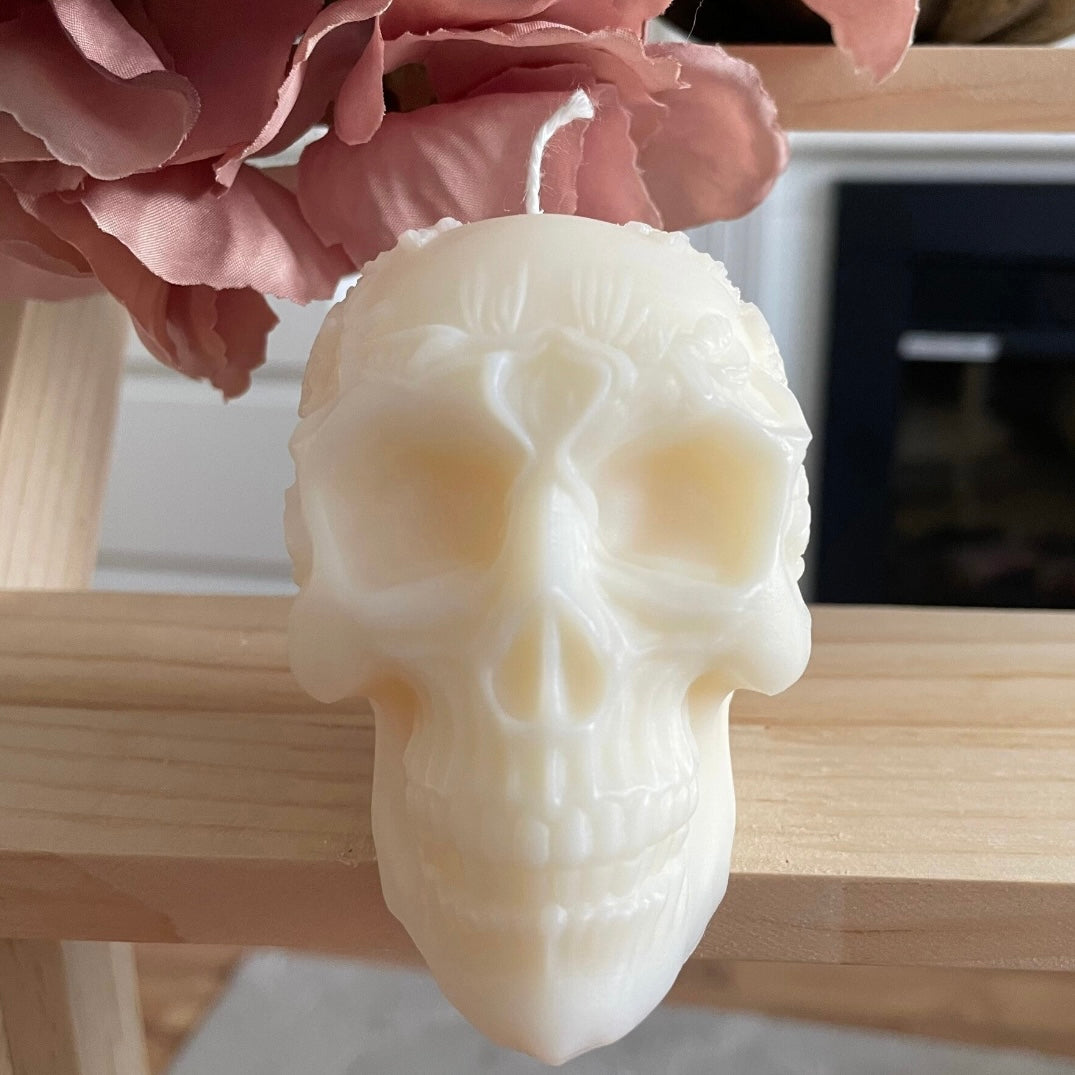 Skullfire Halloweenkerze