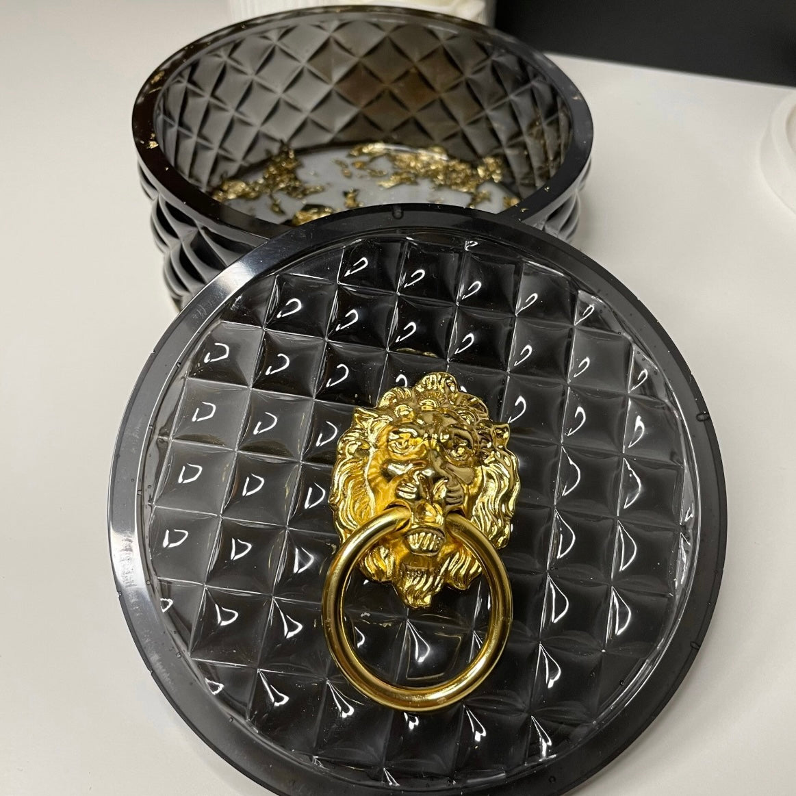 Schmuck-Box Lion