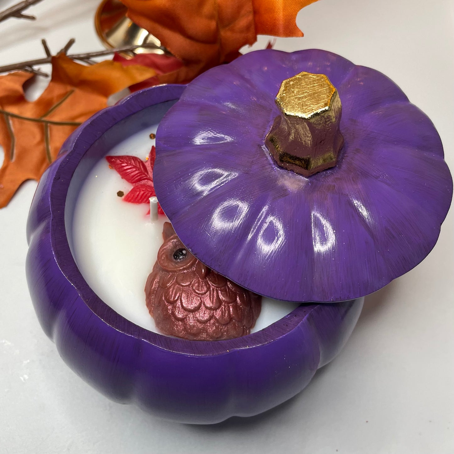 Pumpkin Owl Duftkerze