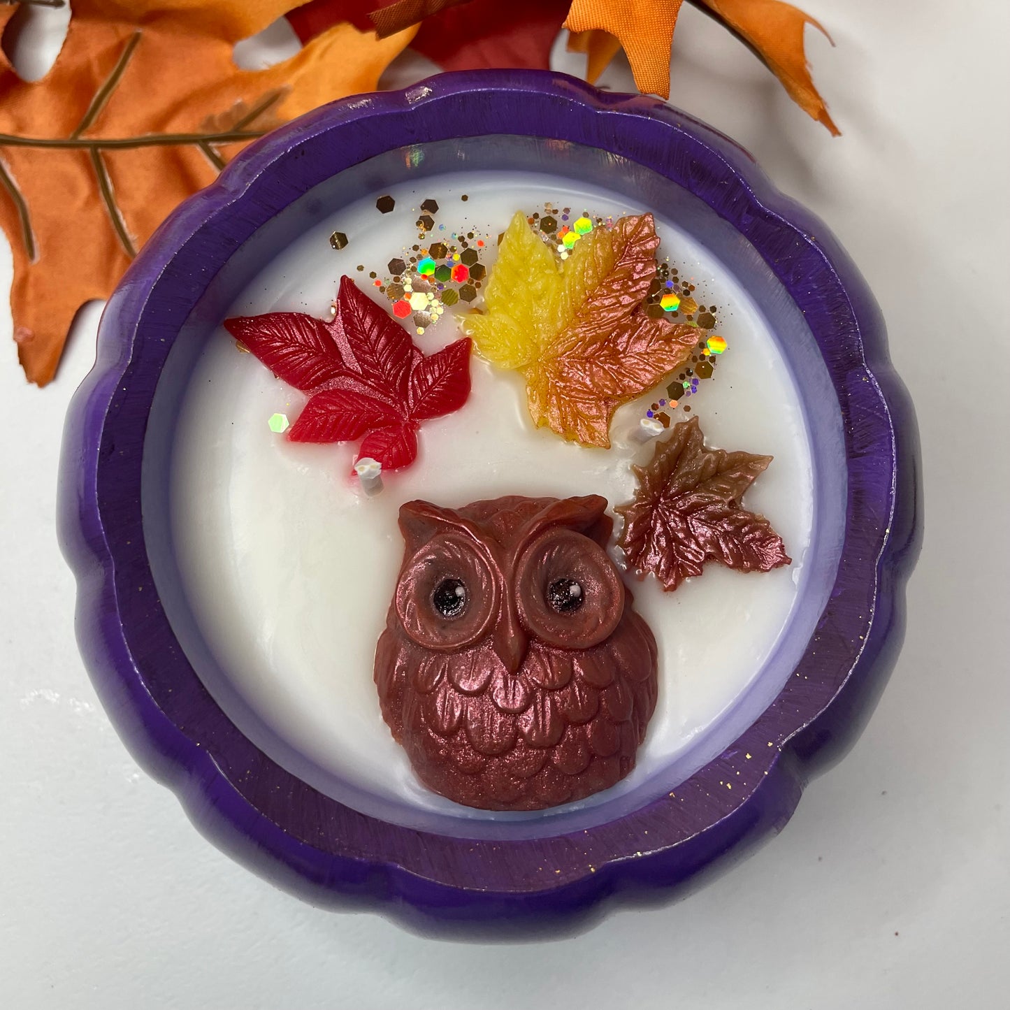 Pumpkin Owl Duftkerze