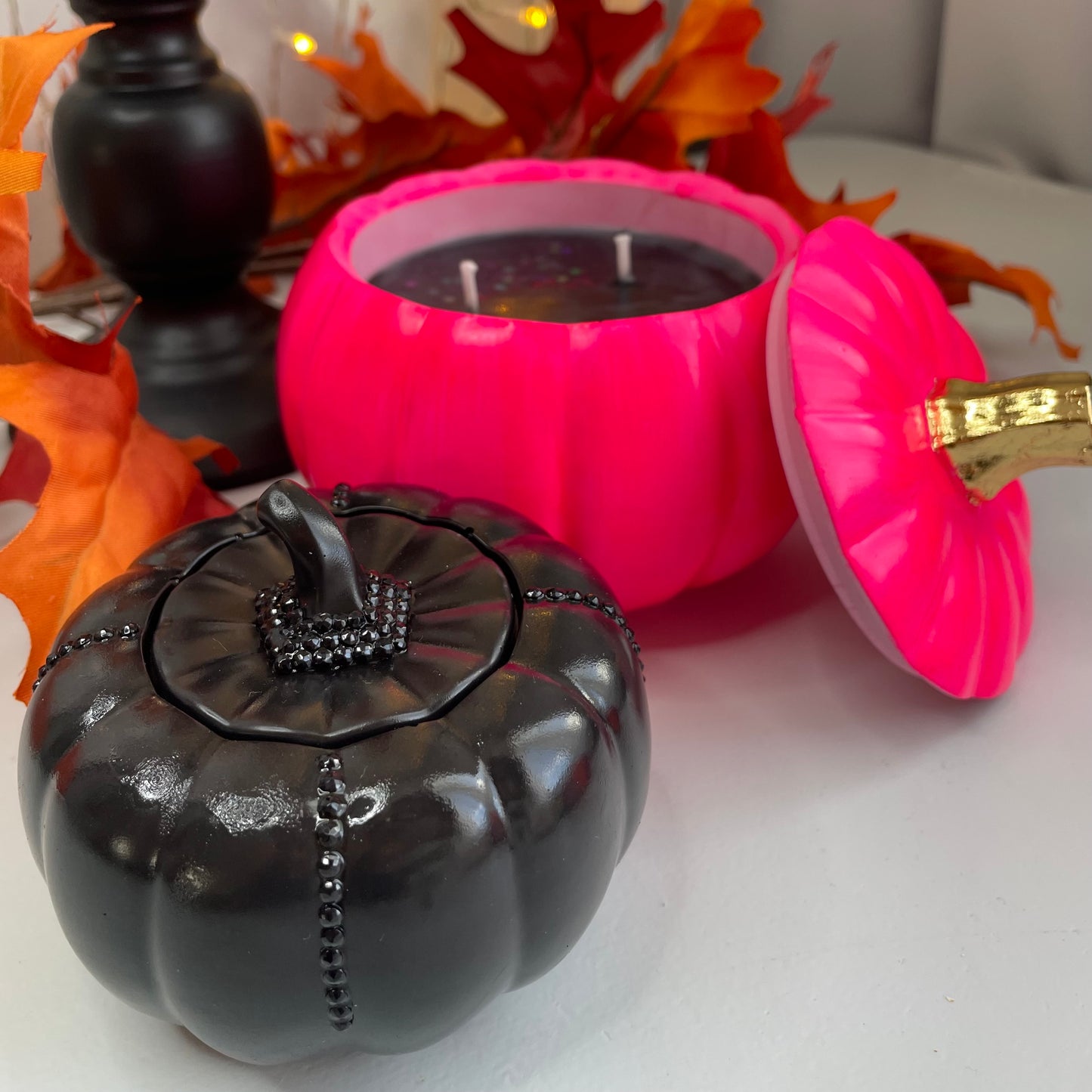 Pink Pumpkin Duftkerze