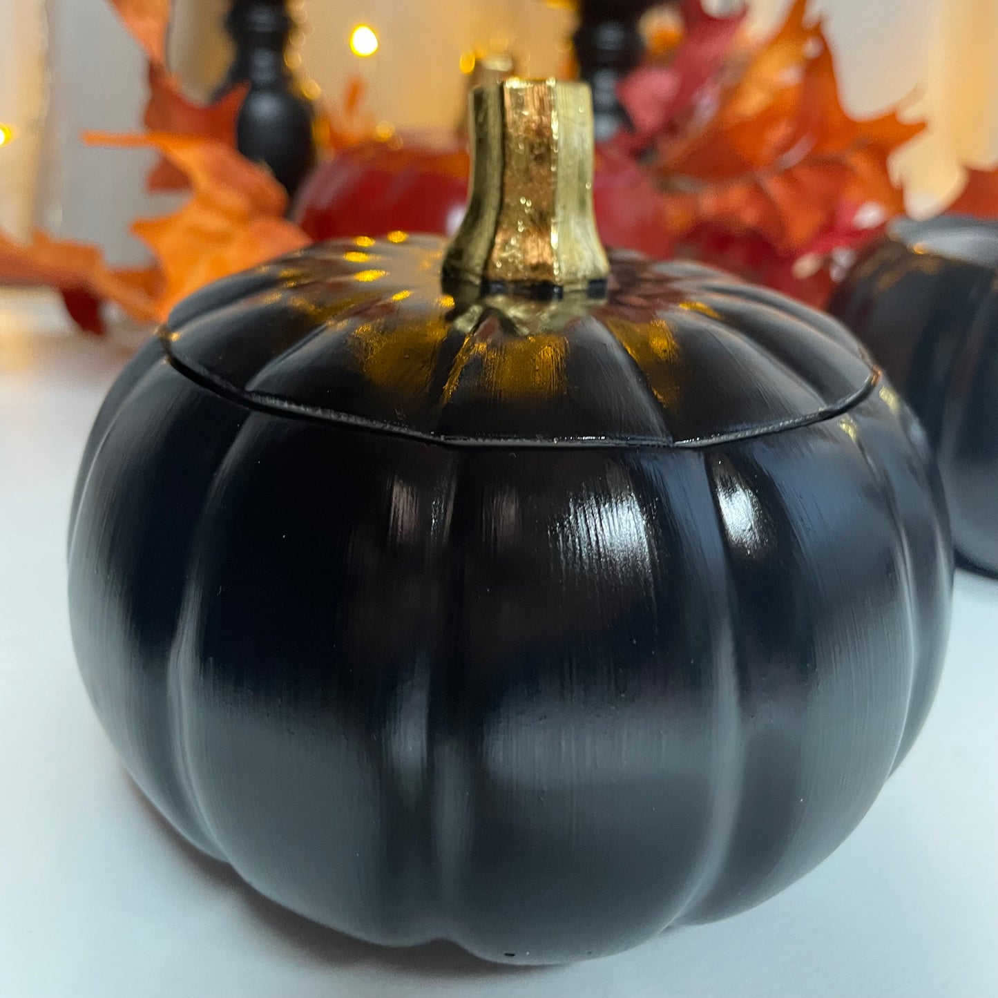 Black & Red Pumpkin Duftkerze