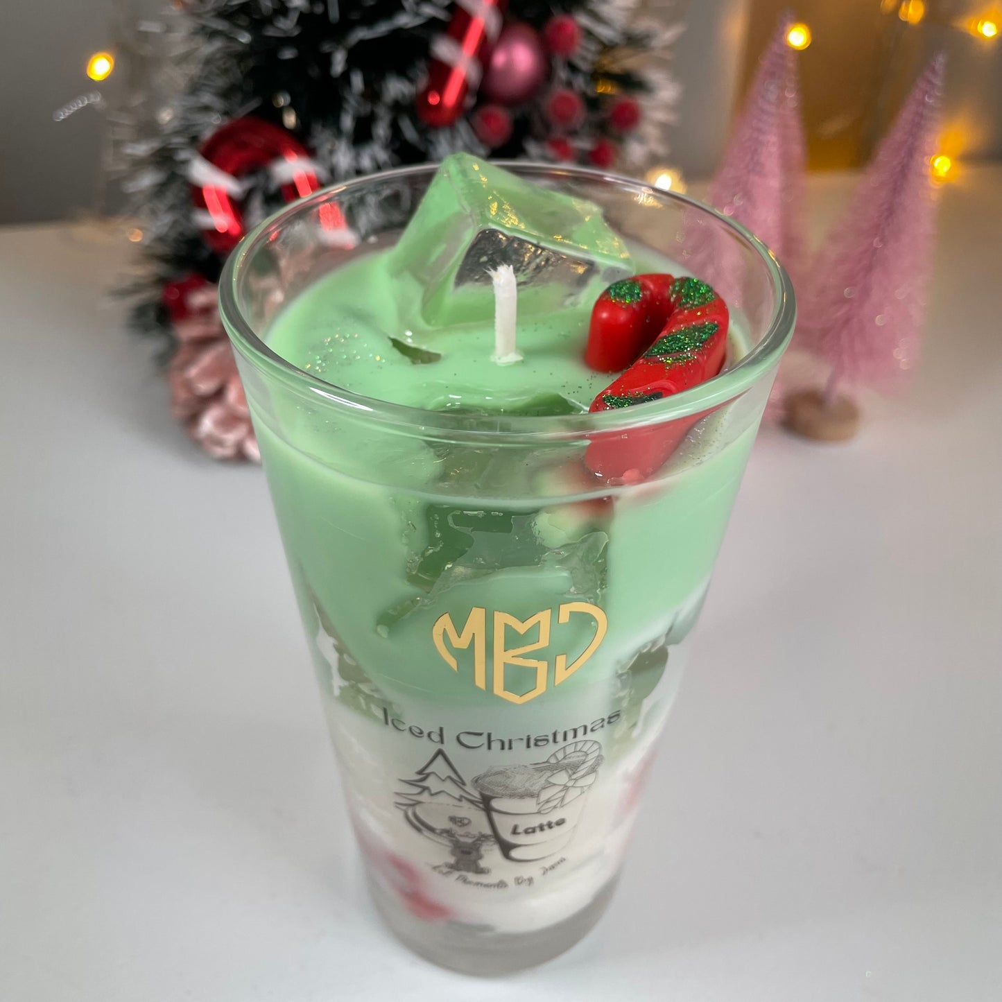 Iced Christmas Latte Duftkerze