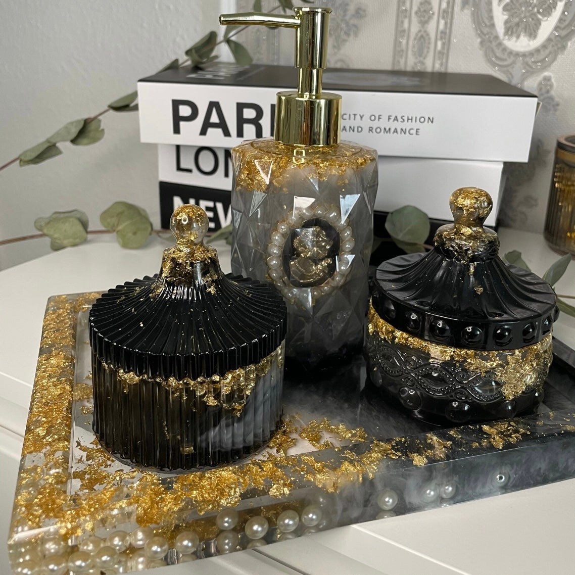 Schatulle Golden Noir