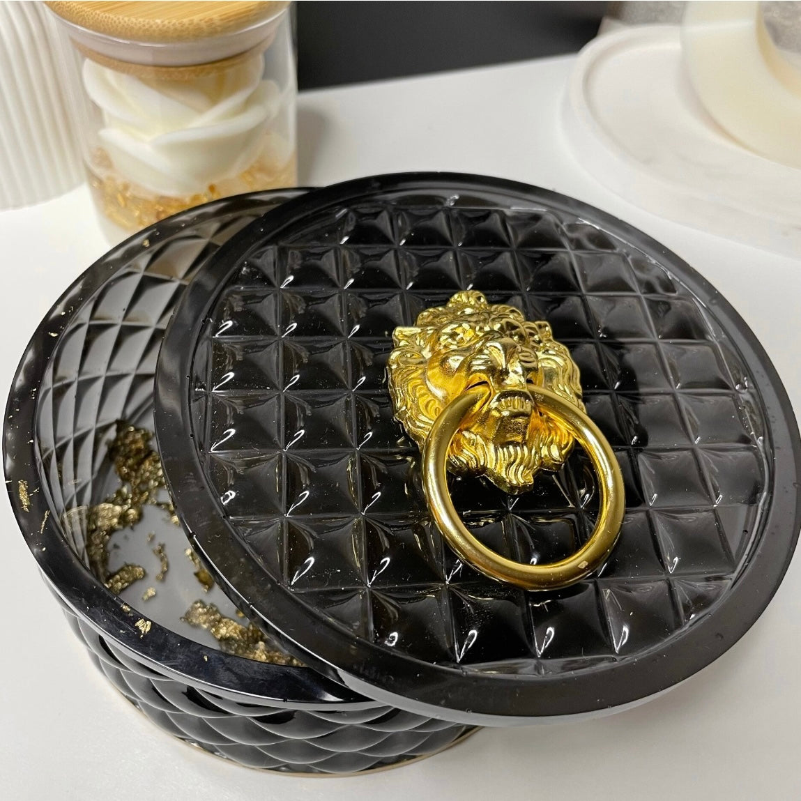 Schmuck-Box Lion