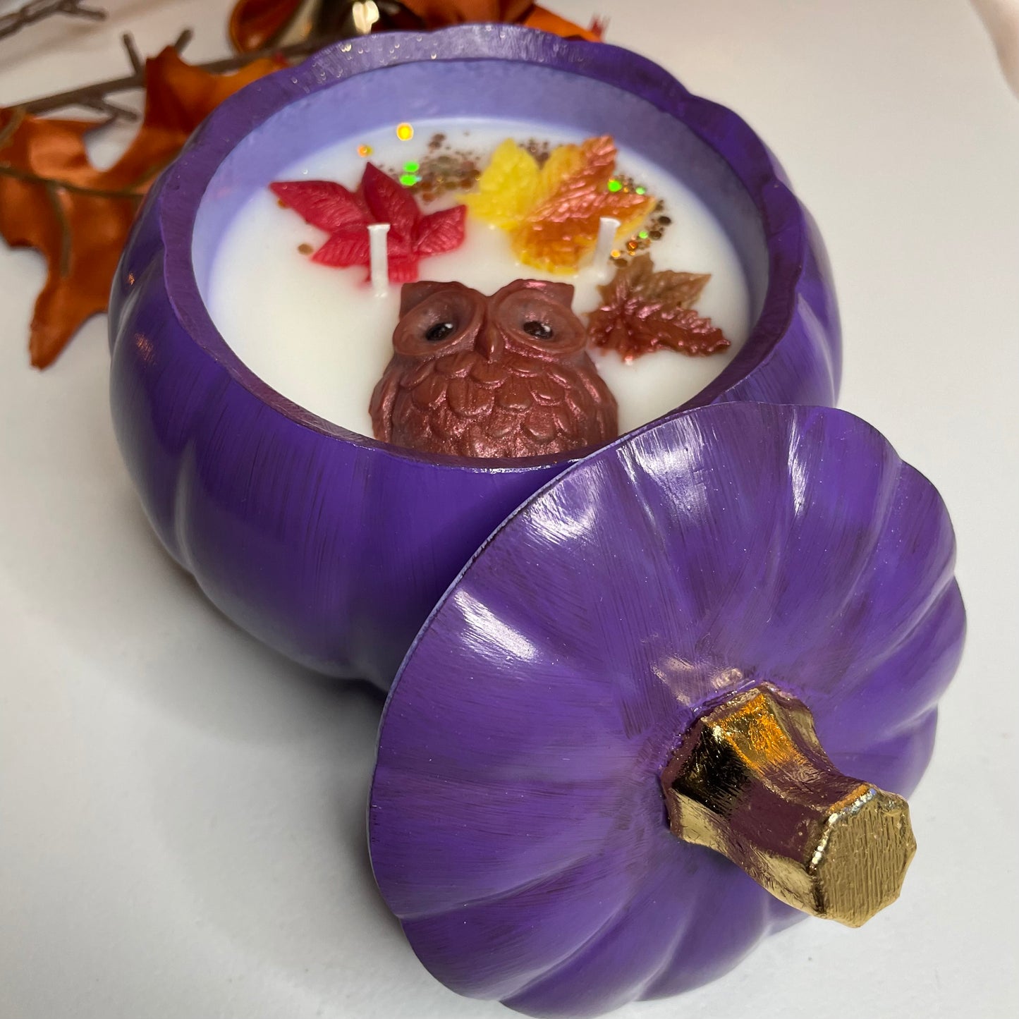 Pumpkin Owl Duftkerze