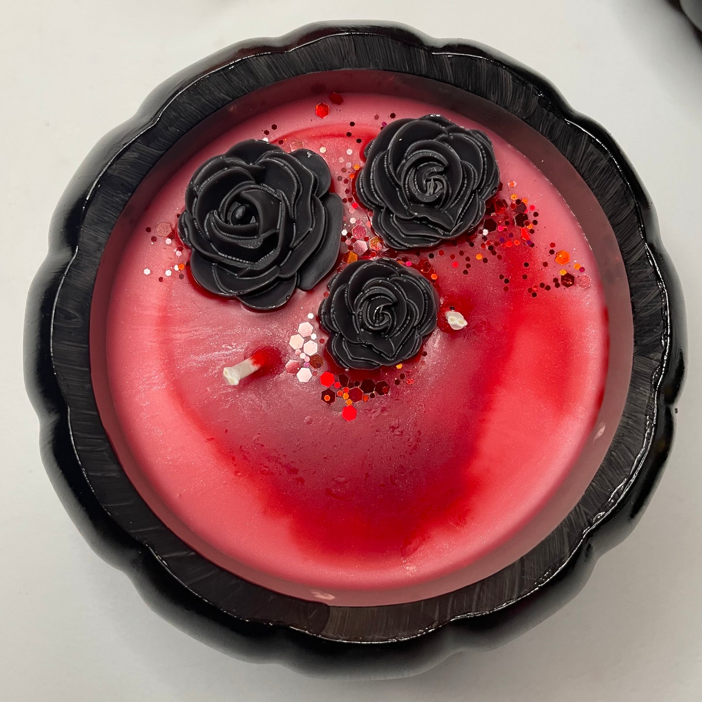 Black & Red Pumpkin Duftkerze