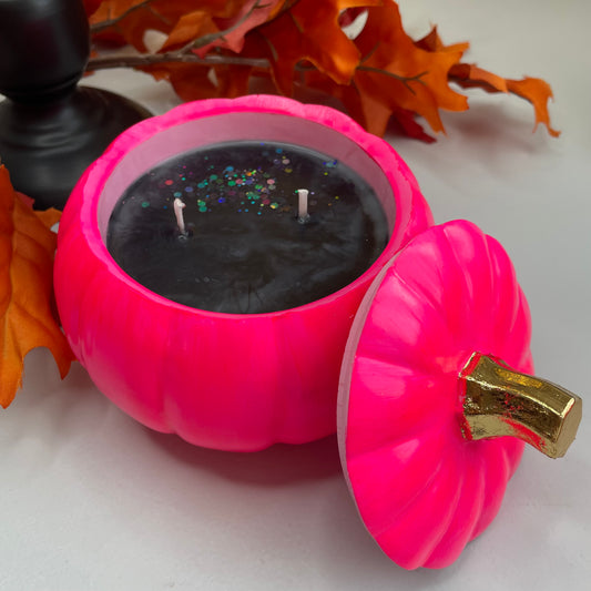 Pink Pumpkin Duftkerze