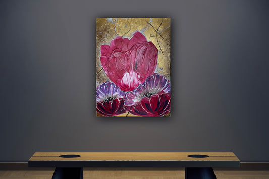 Acrylbild Tulpenzauber